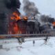 Ataques ucranios causan la muerte de un niño y destruyen terminal petrolera en Rusia